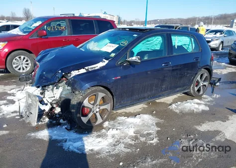 2016 Volkswagen Golf Gti Autobahn W/Performance Package 4-Door from USA, damaged, VIN 3VW447AU2GM025308